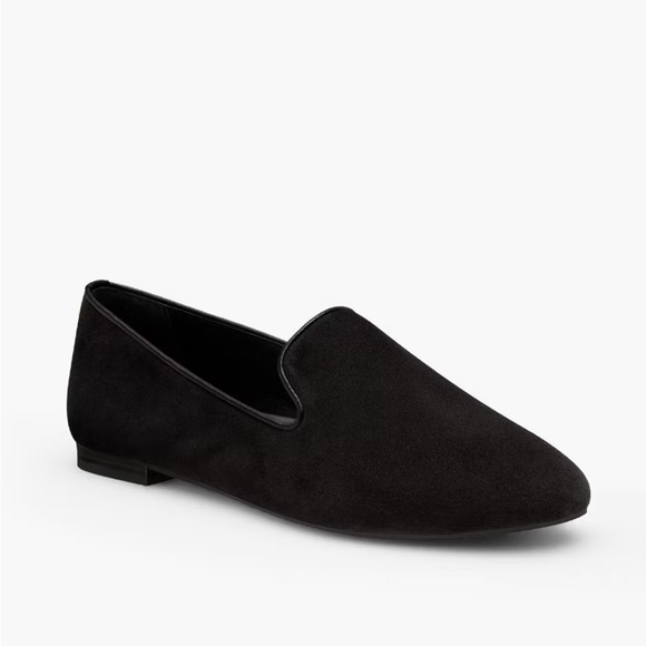Birdies Shoes - Birdies Women’s Black The Starling Velvet Loafers Size 8
